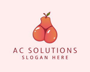 Fruit Bikini Thong logo design