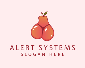 Fruit Bikini Thong logo design