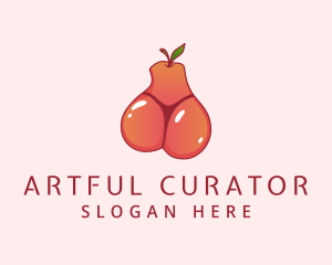 Fruit Bikini Thong logo design