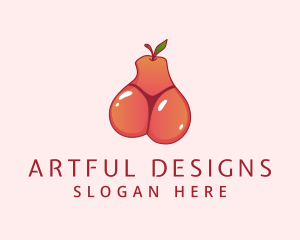 Fruit Bikini Thong logo design