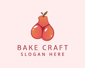 Fruit Bikini Thong logo design