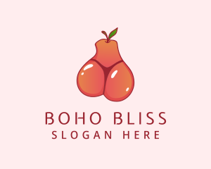 Fruit Bikini Thong logo design