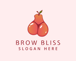 Fruit Bikini Thong logo design