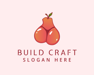 Fruit Bikini Thong logo design