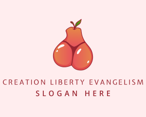 Fruit Bikini Thong logo design