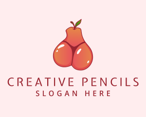 Fruit Bikini Thong logo design