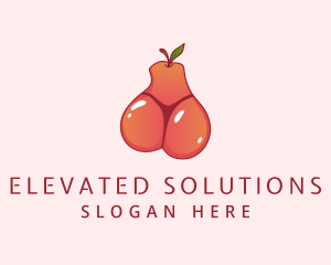 Fruit Bikini Thong logo design