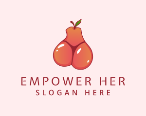 Fruit Bikini Thong logo design