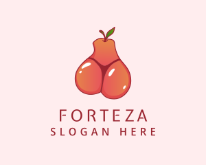 Fruit Bikini Thong logo design