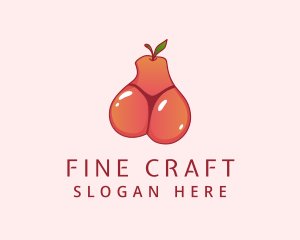 Fruit Bikini Thong logo design