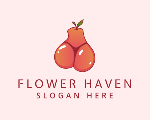 Fruit Bikini Thong logo design