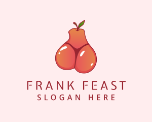 Fruit Bikini Thong logo design