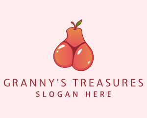 Fruit Bikini Thong logo design