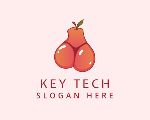 Fruit Bikini Thong logo design