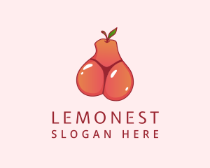 Adult Entertainer - Fruit Bikini Thong logo design