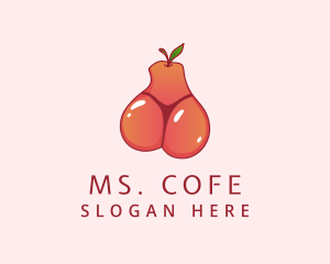 Fruit Bikini Thong logo design