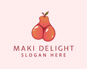 Fruit Bikini Thong logo design