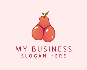 Fruit Bikini Thong logo design