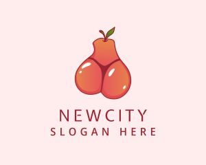 Fruit Bikini Thong logo design