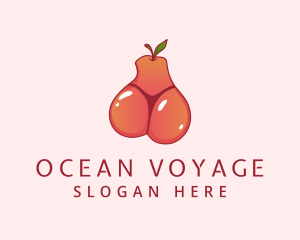 Fruit Bikini Thong logo design