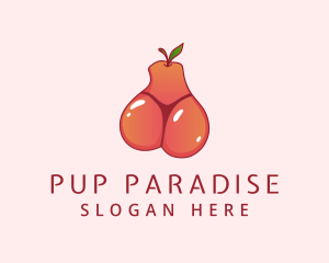 Fruit Bikini Thong logo design