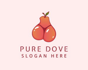 Fruit Bikini Thong logo design