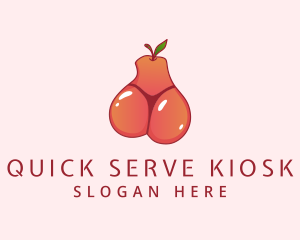 Fruit Bikini Thong logo design