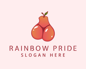 Fruit Bikini Thong logo design