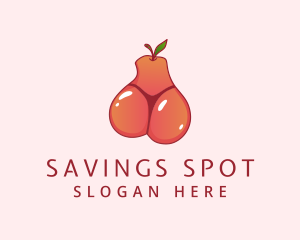 Fruit Bikini Thong logo design