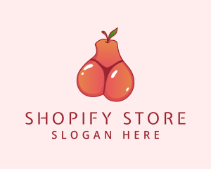 Fruit Bikini Thong logo design