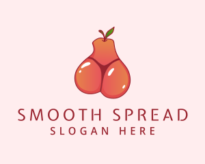 Fruit Bikini Thong logo design