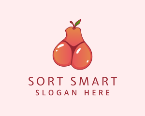 Fruit Bikini Thong logo design