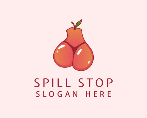 Fruit Bikini Thong logo design