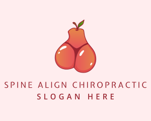 Fruit Bikini Thong logo design