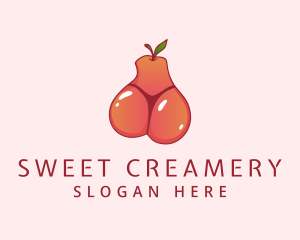 Fruit Bikini Thong logo design