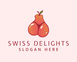 Fruit Bikini Thong logo design