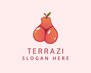 Fruit Bikini Thong logo design