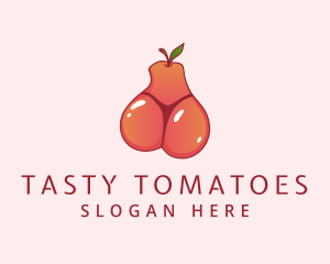 Fruit Bikini Thong logo design