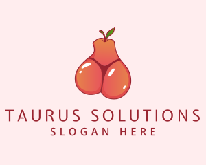 Fruit Bikini Thong logo design