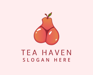 Fruit Bikini Thong logo design