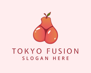 Fruit Bikini Thong logo design