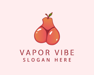 Fruit Bikini Thong logo design