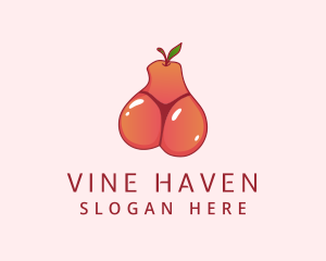 Fruit Bikini Thong logo design