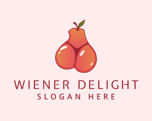 Fruit Bikini Thong logo design