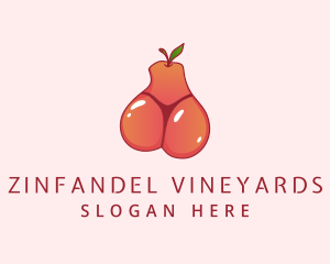 Fruit Bikini Thong logo design