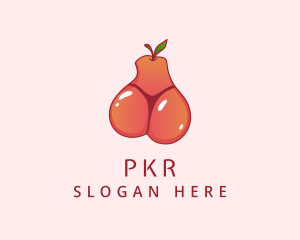 Fruit Bikini Thong logo design