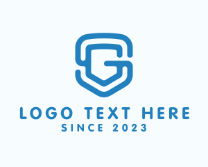 Letter GS - Shield Security Business logo design