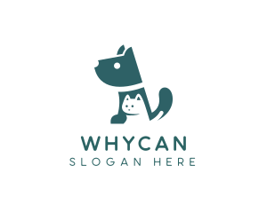 Veterinarian - Pet Shop Dog Kitten logo design