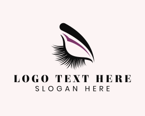Lashes - Beauty Cosmetic Eye logo design
