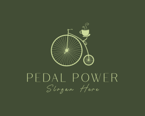 Bicycle - Old Bicycle Drink logo design